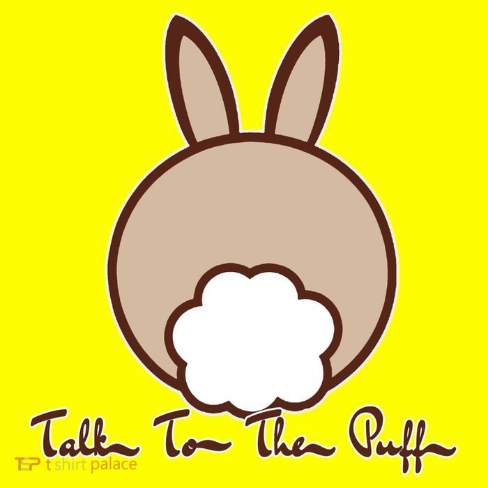 Talk To The Puff Funny Easter Bunny Kids T-Shirt