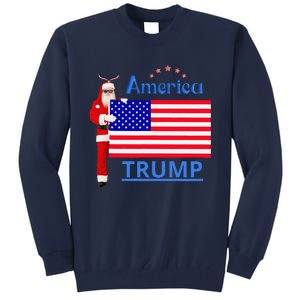 Trump A Man Of Difficult Tasks Tall Sweatshirt