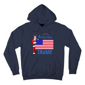 Trump A Man Of Difficult Tasks Tall Hoodie