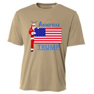 Trump A Man Of Difficult Tasks Cooling Performance Crew T-Shirt