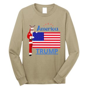 Trump A Man Of Difficult Tasks Long Sleeve Shirt