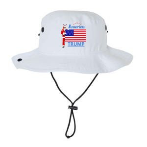 Trump A Man Of Difficult Tasks Legacy Cool Fit Booney Bucket Hat