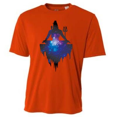 The Ancient Mystical Yogi Lord Shiva Meaningful Gift Cooling Performance Crew T-Shirt