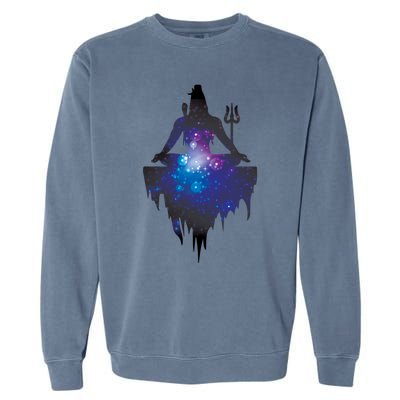 The Ancient Mystical Yogi Lord Shiva Meaningful Gift Garment-Dyed Sweatshirt