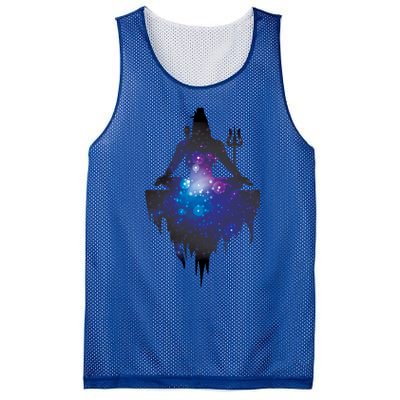 The Ancient Mystical Yogi Lord Shiva Meaningful Gift Mesh Reversible Basketball Jersey Tank