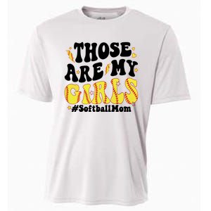 Those Are My Girl Softball Mom Cooling Performance Crew T-Shirt