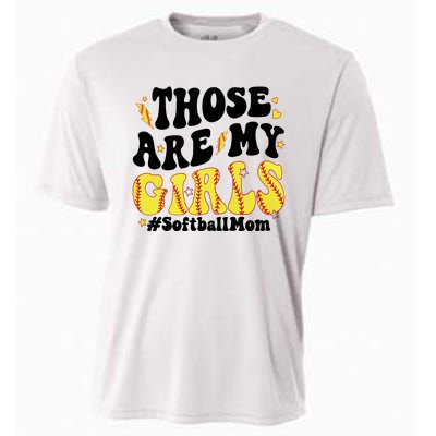 Those Are My Girl Softball Mom Cooling Performance Crew T-Shirt