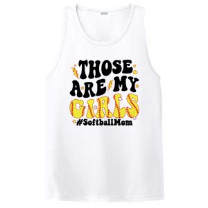 Those Are My Girl Softball Mom PosiCharge Competitor Tank