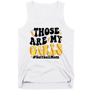 Those Are My Girl Softball Mom Tank Top