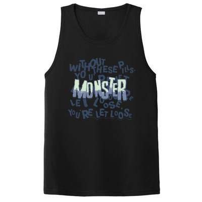 The Automatic Monster Scary Halloween Verse Lyrics PosiCharge Competitor Tank