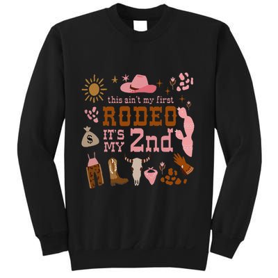 This AinT My First Rodeo Its My 2nd Girl Birthday Outfit Sweatshirt