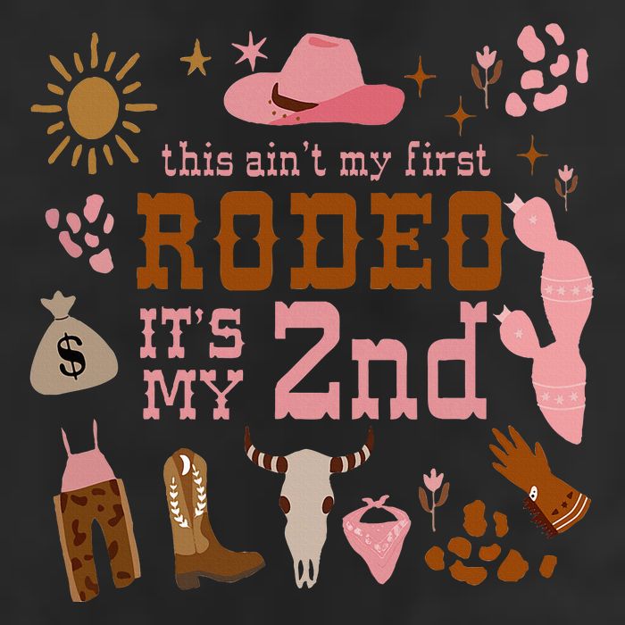 This AinT My First Rodeo Its My 2nd Girl Birthday Outfit Beanie