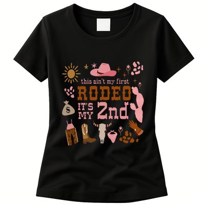 This AinT My First Rodeo Its My 2nd Girl Birthday Outfit Womens T-Shirt