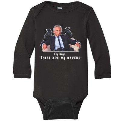 These Are My R.A.V.E.N.S Baby Long Sleeve Bodysuit