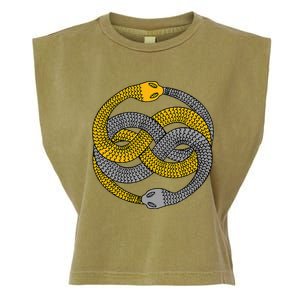 The Auryn Medallion Garment-Dyed Women's Muscle Tee