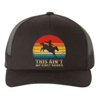 This AinT My First Rodeo Horse Riding Sunset Rodeo Yupoong Adult 5-Panel Trucker Hat