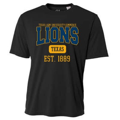 Texas A M Universitycommerce Lions Est. Date Cooling Performance Crew T-Shirt