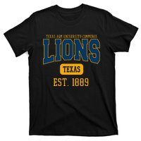 Texas A M Universitycommerce Lions Est. Date T-Shirt