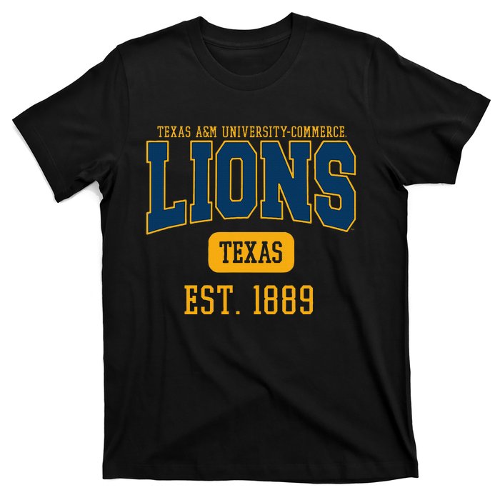 Texas A M Universitycommerce Lions Est. Date T-Shirt