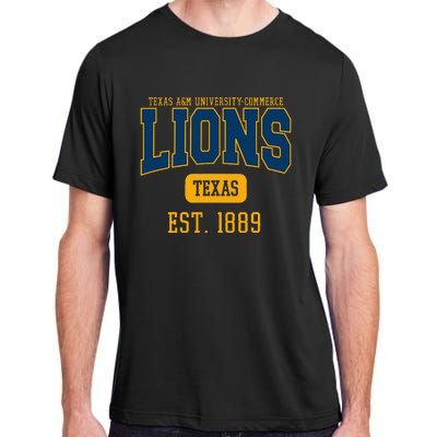 Texas A M Universitycommerce Lions Est. Date Adult ChromaSoft Performance T-Shirt