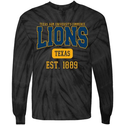 Texas A M Universitycommerce Lions Est. Date Tie-Dye Long Sleeve Shirt