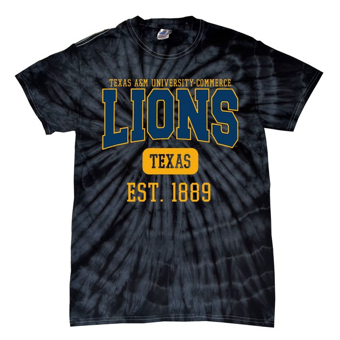 Texas A M Universitycommerce Lions Est. Date Tie-Dye T-Shirt