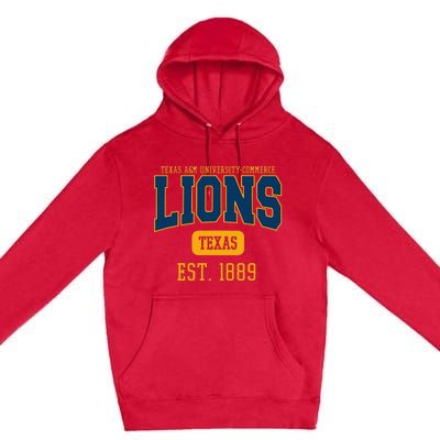 Texas A M Universitycommerce Lions Est. Date Premium Pullover Hoodie