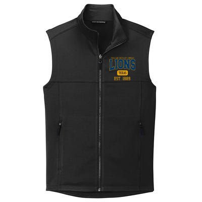 Texas A M Universitycommerce Lions Est. Date Collective Smooth Fleece Vest