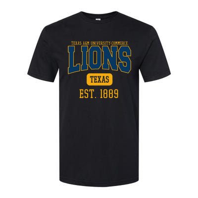 Texas A M Universitycommerce Lions Est. Date Softstyle CVC T-Shirt