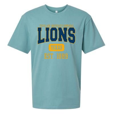 Texas A M Universitycommerce Lions Est. Date Sueded Cloud Jersey T-Shirt