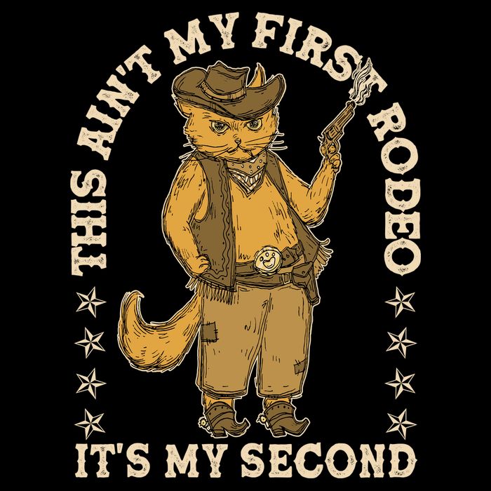 This Ain’T My First Rodeo It’S My Second Doggie Tank