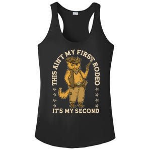 This Ain’T My First Rodeo It’S My Second Ladies PosiCharge Competitor Racerback Tank