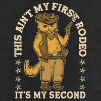 This Ain’T My First Rodeo It’S My Second Microfiber Hand Towel