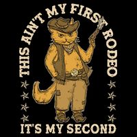 This Ain’T My First Rodeo It’S My Second Cropped Pullover Crew