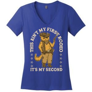 This Ain’T My First Rodeo It’S My Second Women's V-Neck T-Shirt