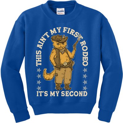 This Ain’T My First Rodeo It’S My Second Kids Sweatshirt