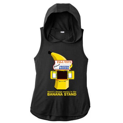 ThereS Always Money In The Banana Stand Quote Ladies PosiCharge Tri-Blend Wicking Draft Hoodie Tank