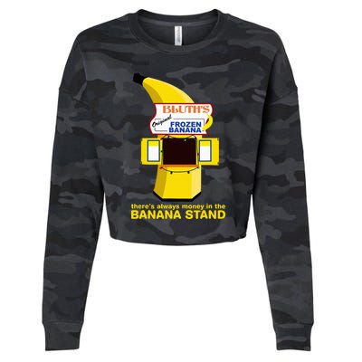 ThereS Always Money In The Banana Stand Quote Cropped Pullover Crew