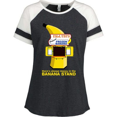 ThereS Always Money In The Banana Stand Quote Enza Ladies Jersey Colorblock Tee