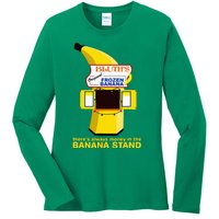 ThereS Always Money In The Banana Stand Quote Ladies Long Sleeve Shirt