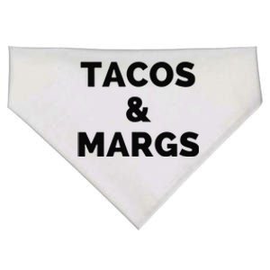 Tacos And Margs Funny Cinco De Mayo Tacos And Margaritas USA-Made Doggie Bandana