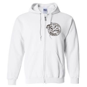 This AinT My First Rodeo Southern Western Cowboy Cowgirl Full Zip Hoodie