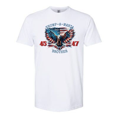 Trump A Mania 2024 Brother 45 47 Softstyle® CVC T-Shirt