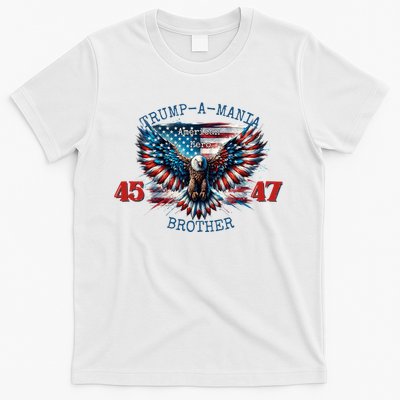 Trump A Mania 2024 Brother 45 47 T-Shirt