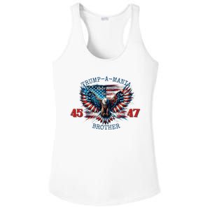 Trump A Mania 2024 Brother 45 47 Ladies PosiCharge Competitor Racerback Tank