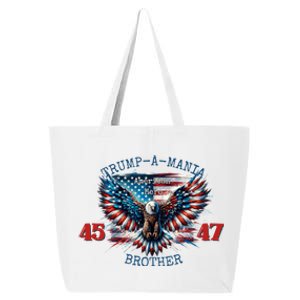 Trump A Mania 2024 Brother 45 47 25L Jumbo Tote