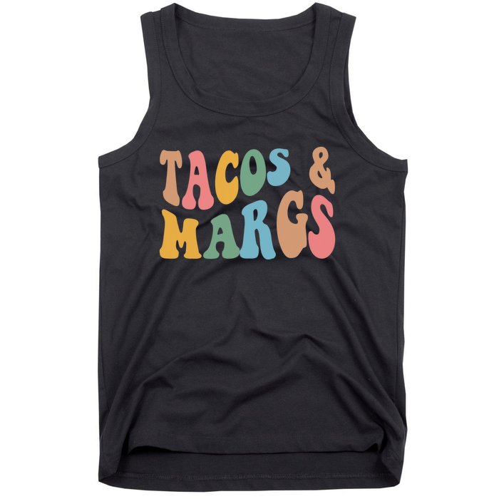 Tacos And Margs Funny Cinco De Mayo Mexican Fiesta Party Tank Top