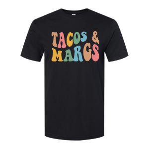 Tacos And Margs Funny Cinco De Mayo Mexican Fiesta Party Softstyle CVC T-Shirt