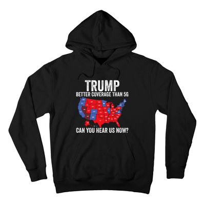 Trump Accurate Map Of 2024 Hoodie