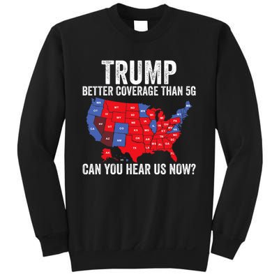 Trump Accurate Map Of 2024 Sweatshirt